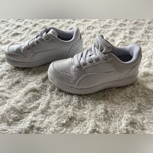 Puma Kids White Sneakers